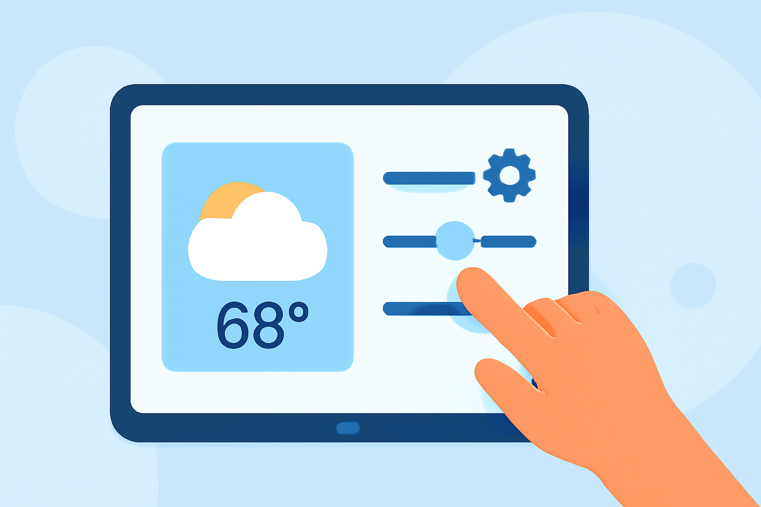 Quick Weather Widget Customization on iPad