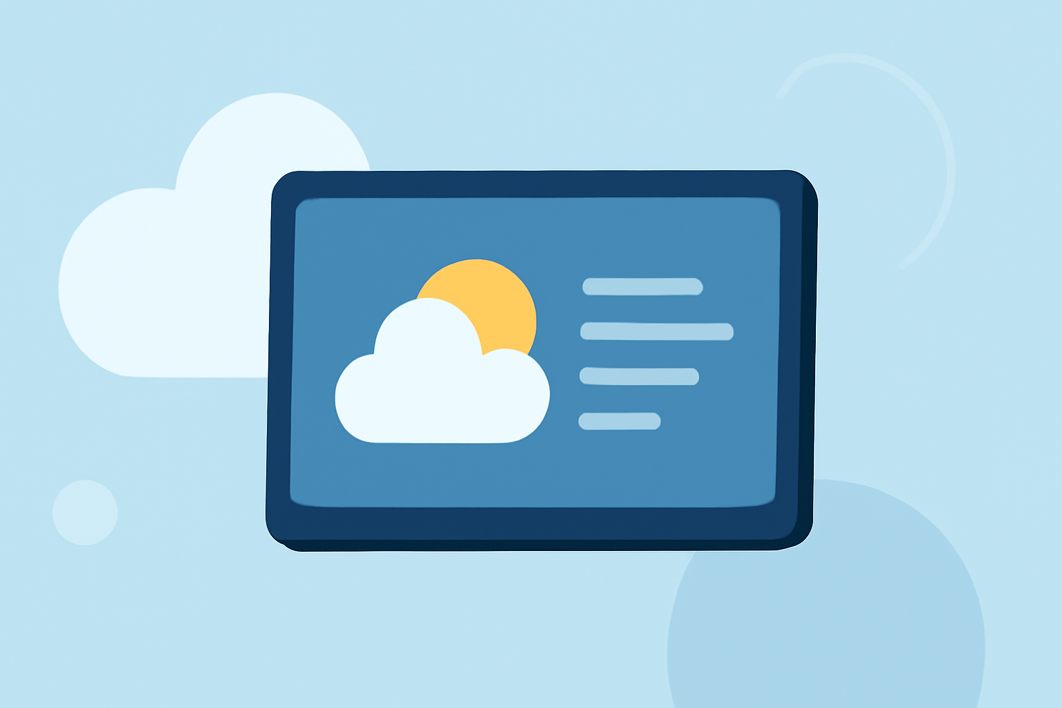 Designing Effective Weather Banners for Smart Displays