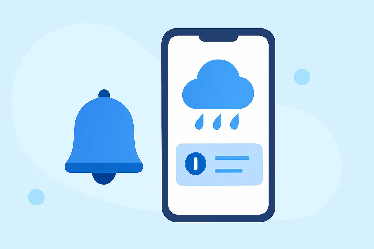 Managing Rain Alert Notifications on Your iPhone
