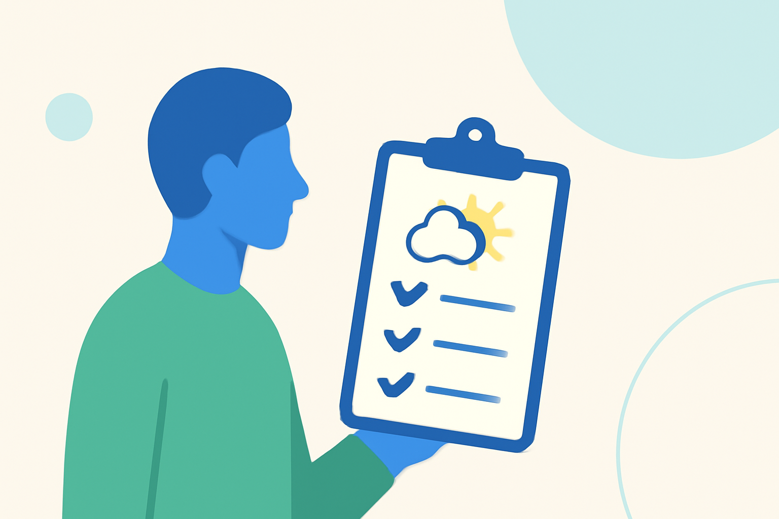 Long-Term Weather Forecasts Checklist for Outdoor Workouts