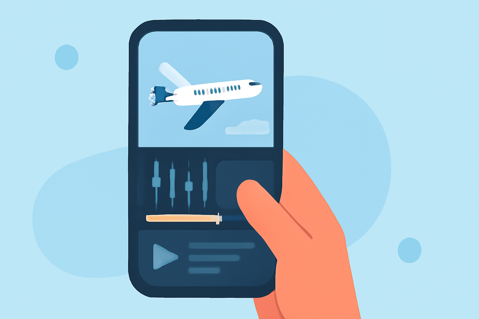 Mobile Editing for B-roll: Mastering Aircraft Footage