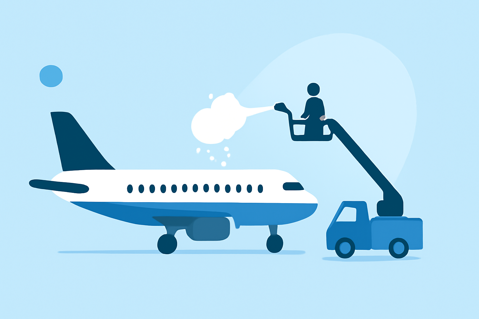 Aircraft De-Icing in Winter: A Family Vacation Guide