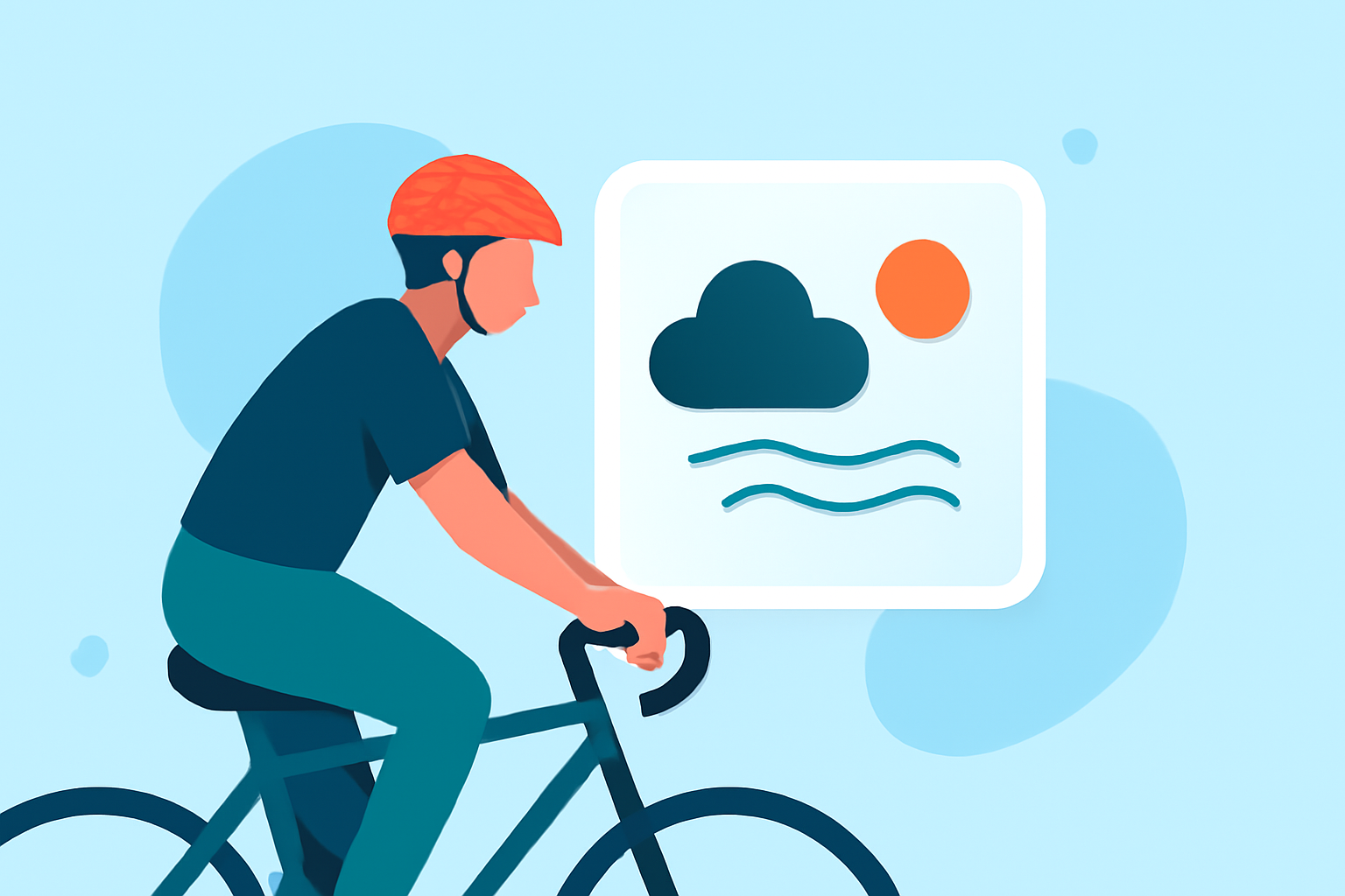 Cycling Air Quality Workflow: Integrating Weather Insights for Better Rides