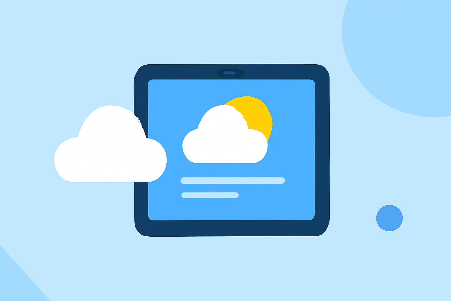 Understanding Cloud Cover Forecasts on Your iPad