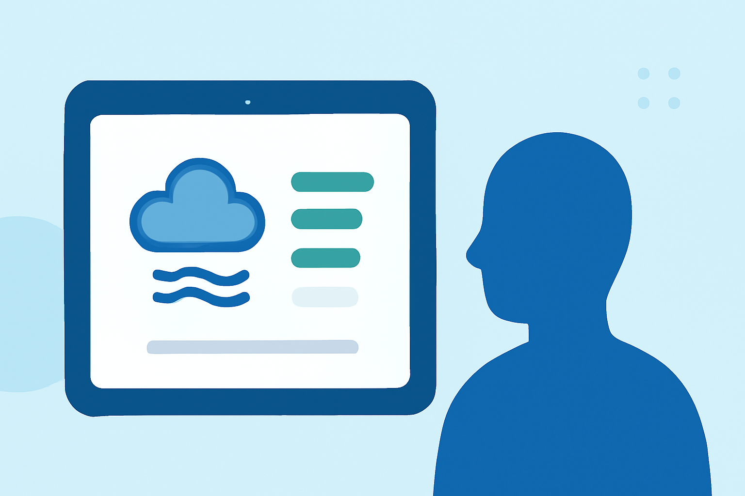 School-Day Air Quality Basics on a Tablet