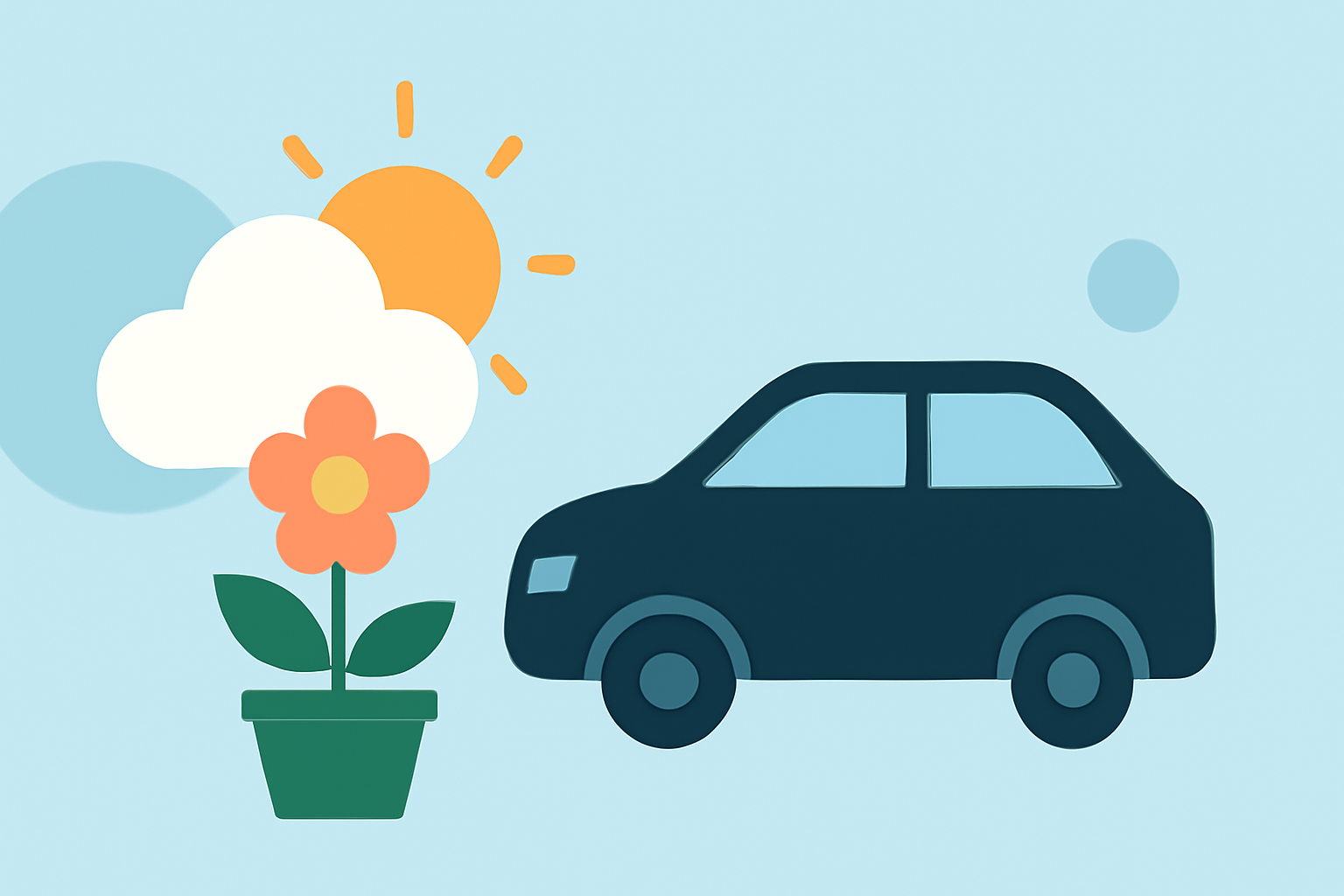 Weather for Flower Growing Tips in the Car