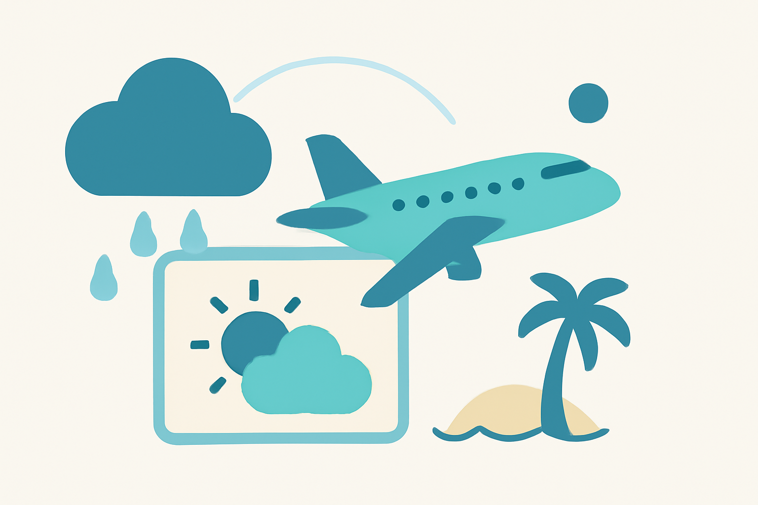 Understanding Weather Impacts on Connecting Flights to Beach Destinations