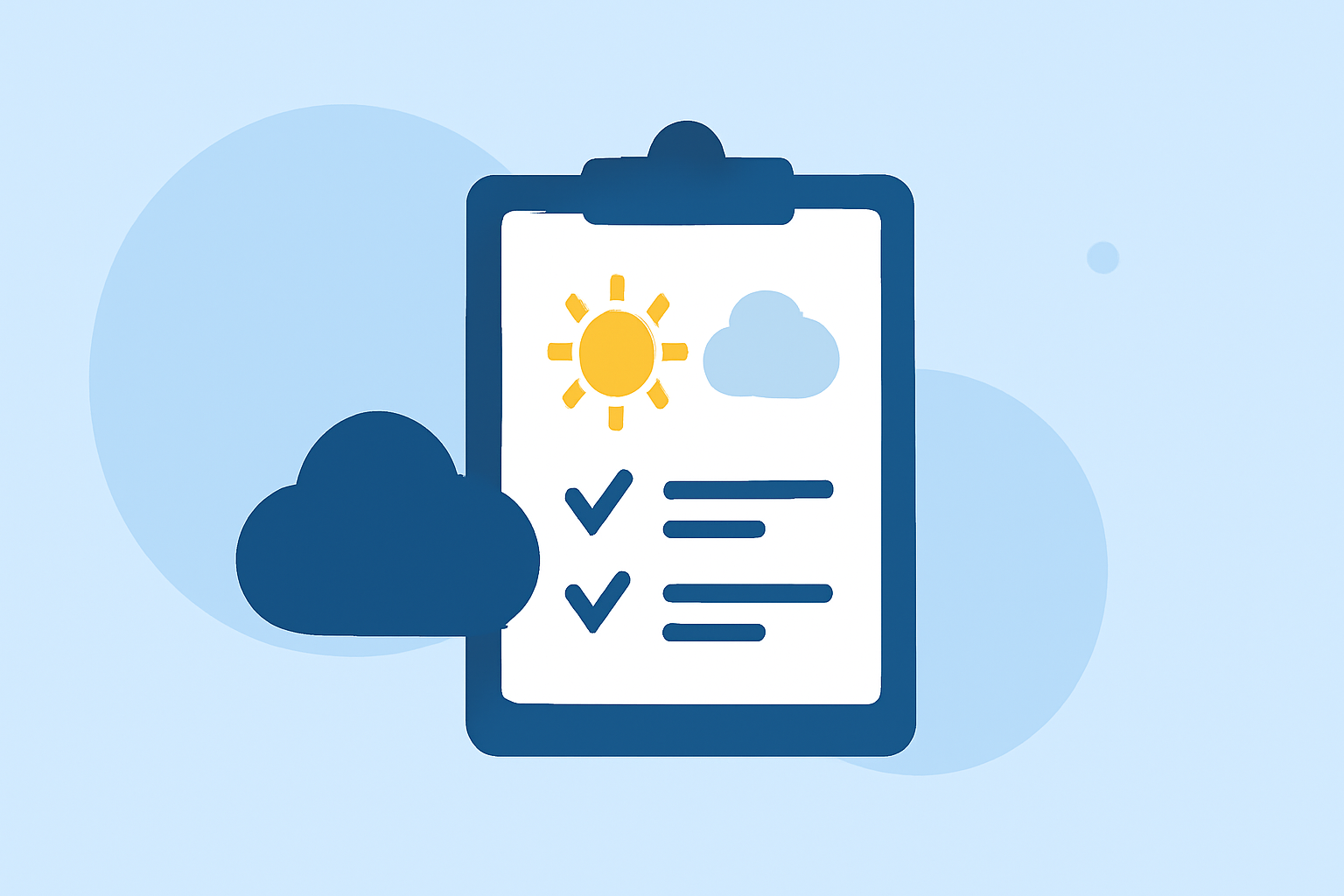 Creating a Weather Planning Cheat Sheet for Outdoor Events