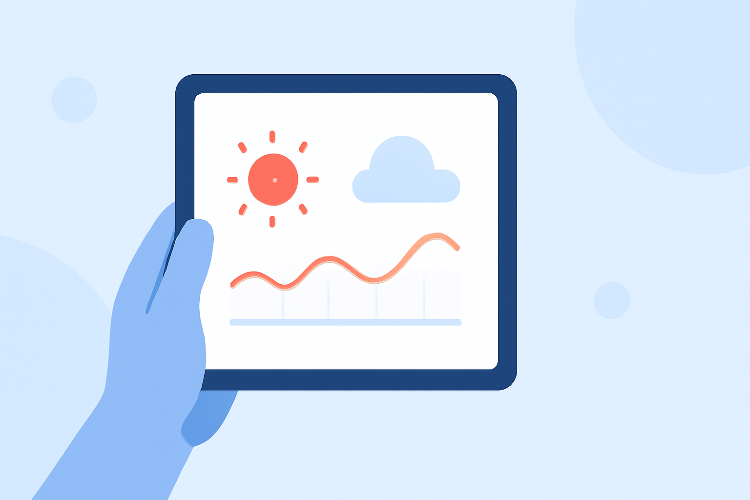 An Introduction to Temperature Forecast on a Tablet