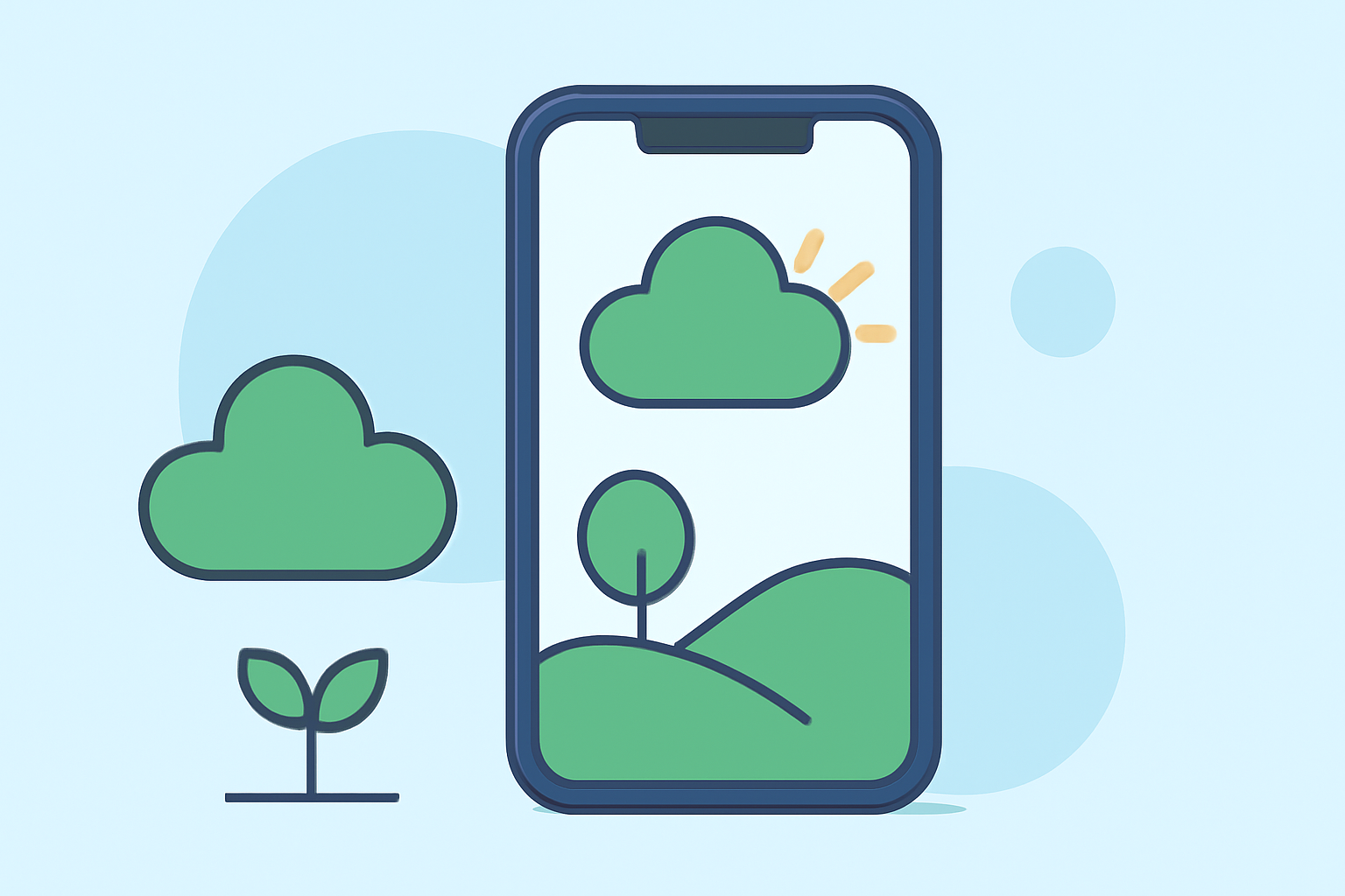 Quick Weather for Landscaping on iPhone