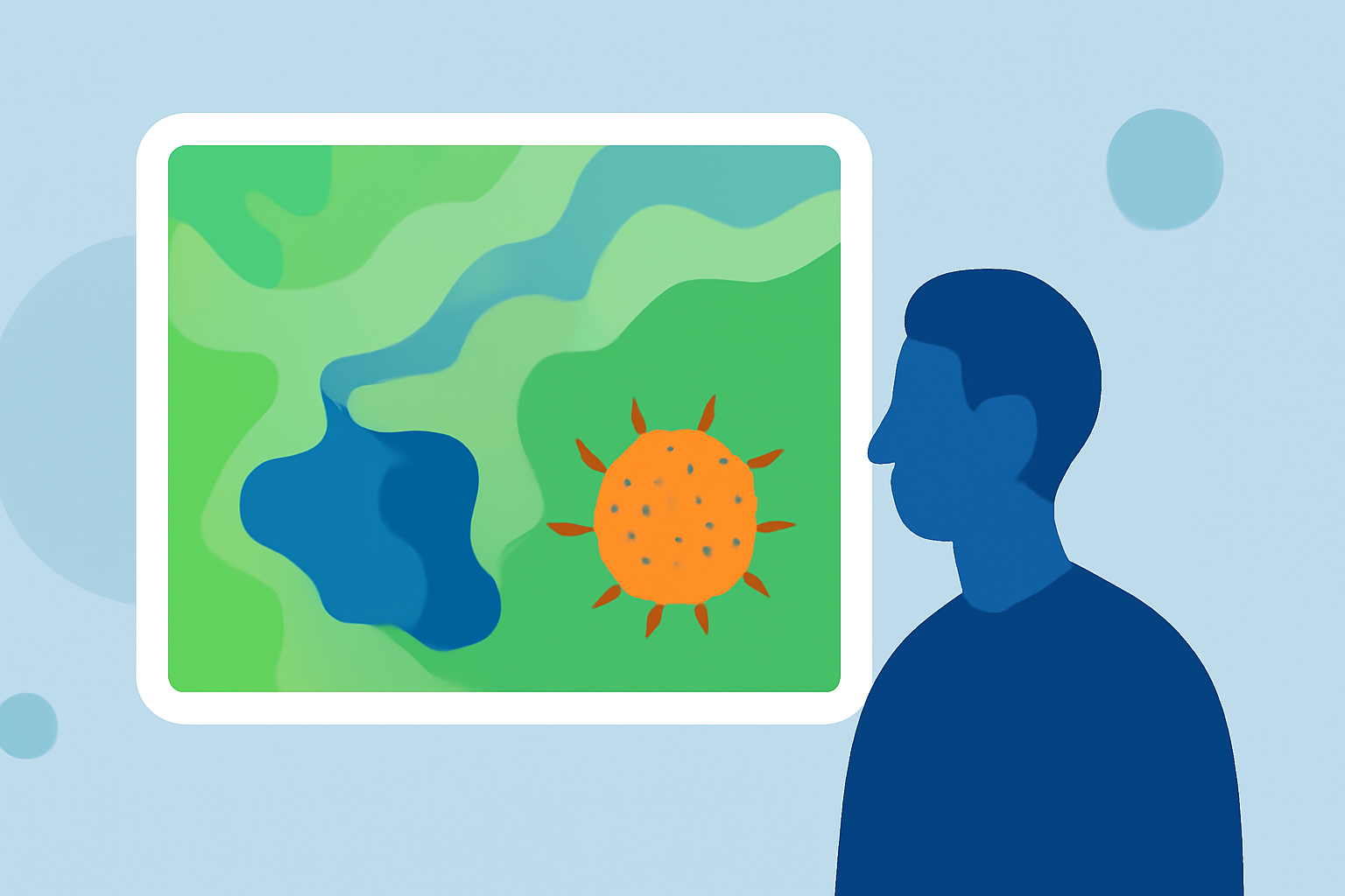 Understanding Water Accumulation Maps During Pollen Season