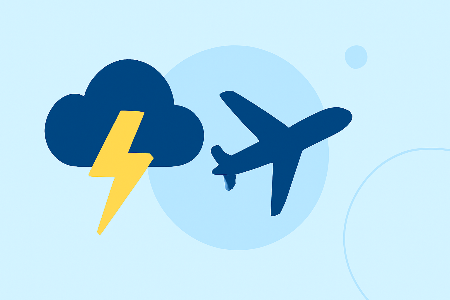 Understanding the Impact of Thunderstorms Near Airports on International Travel