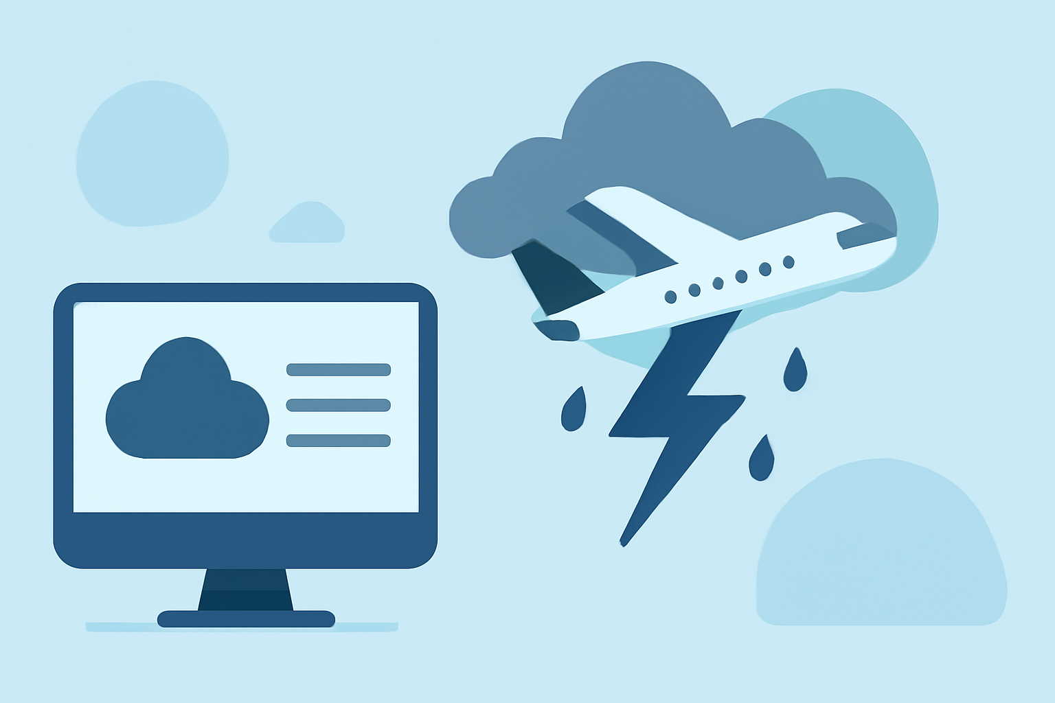 Understanding the Impact of Storms on Connecting Flights and How to Stay Informed