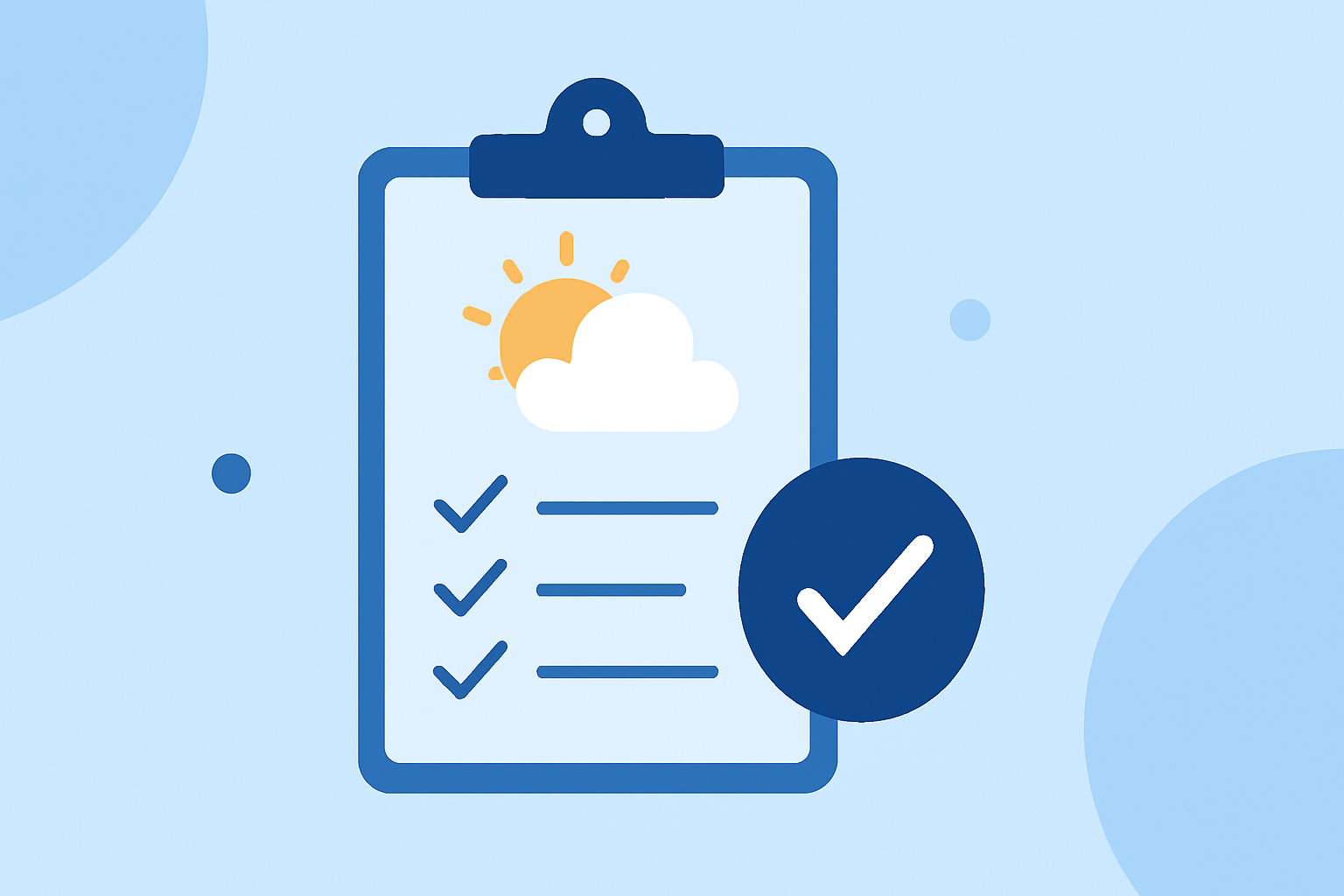 Your Essential Next-Day Weather Planning Checklist