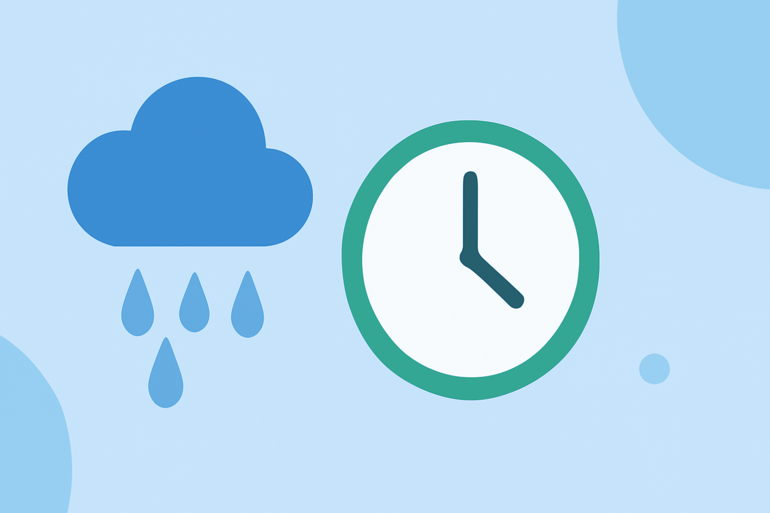 Understanding Rain Start Times: A Gardener's Guide