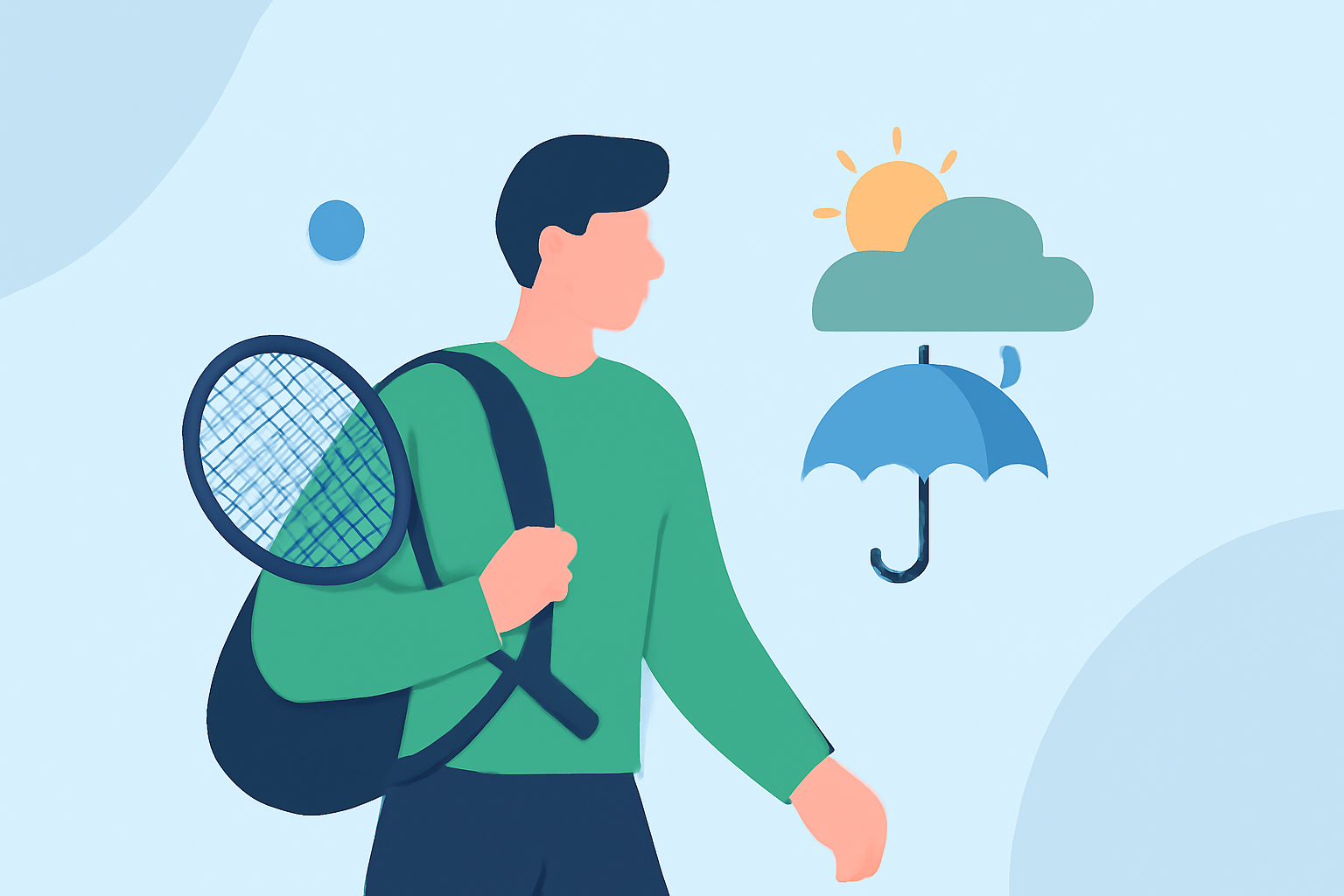 Essential Tips for Commuting to Tennis Matches in Various Weather Conditions