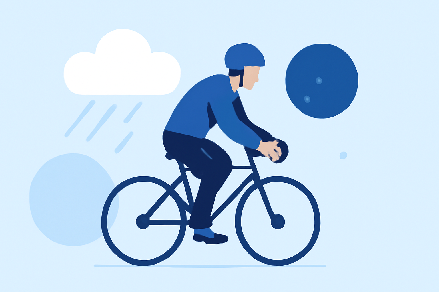 Weather for Outdoor Cycling Cheat Sheet During Winter Storms