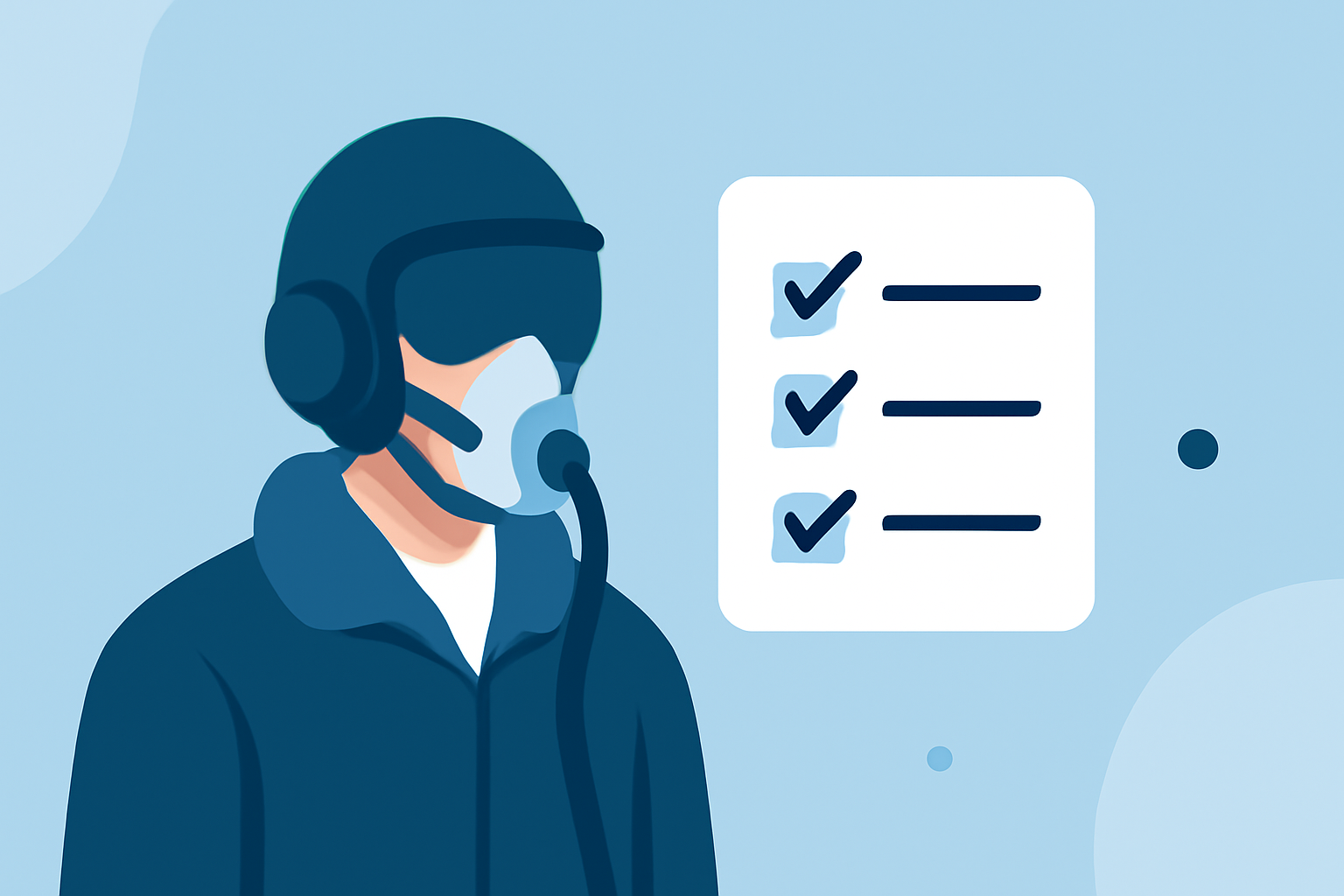 Real-Time Winter Connection Risks Checklist for Pilots