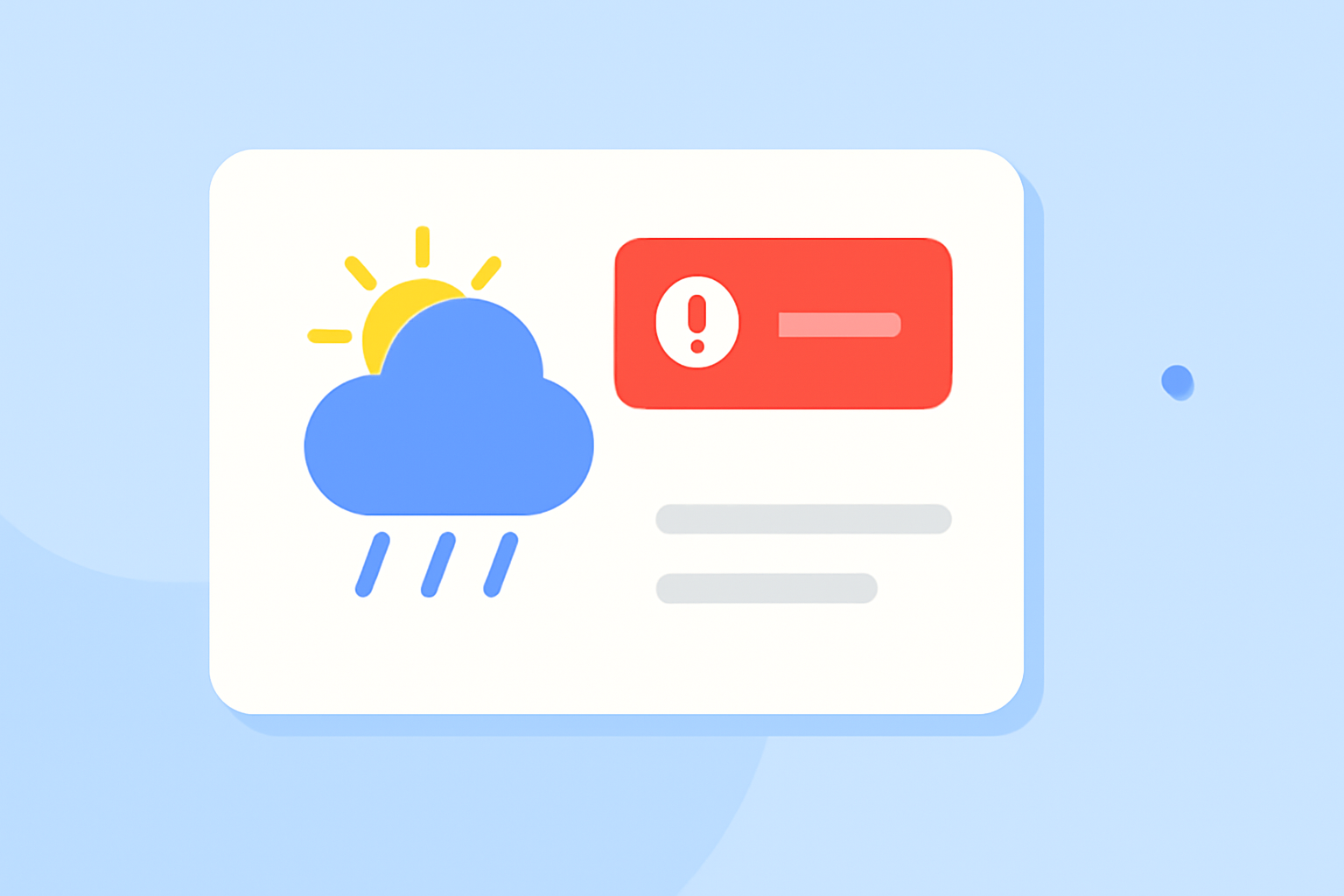 Weather Notification Banners for Beginners
