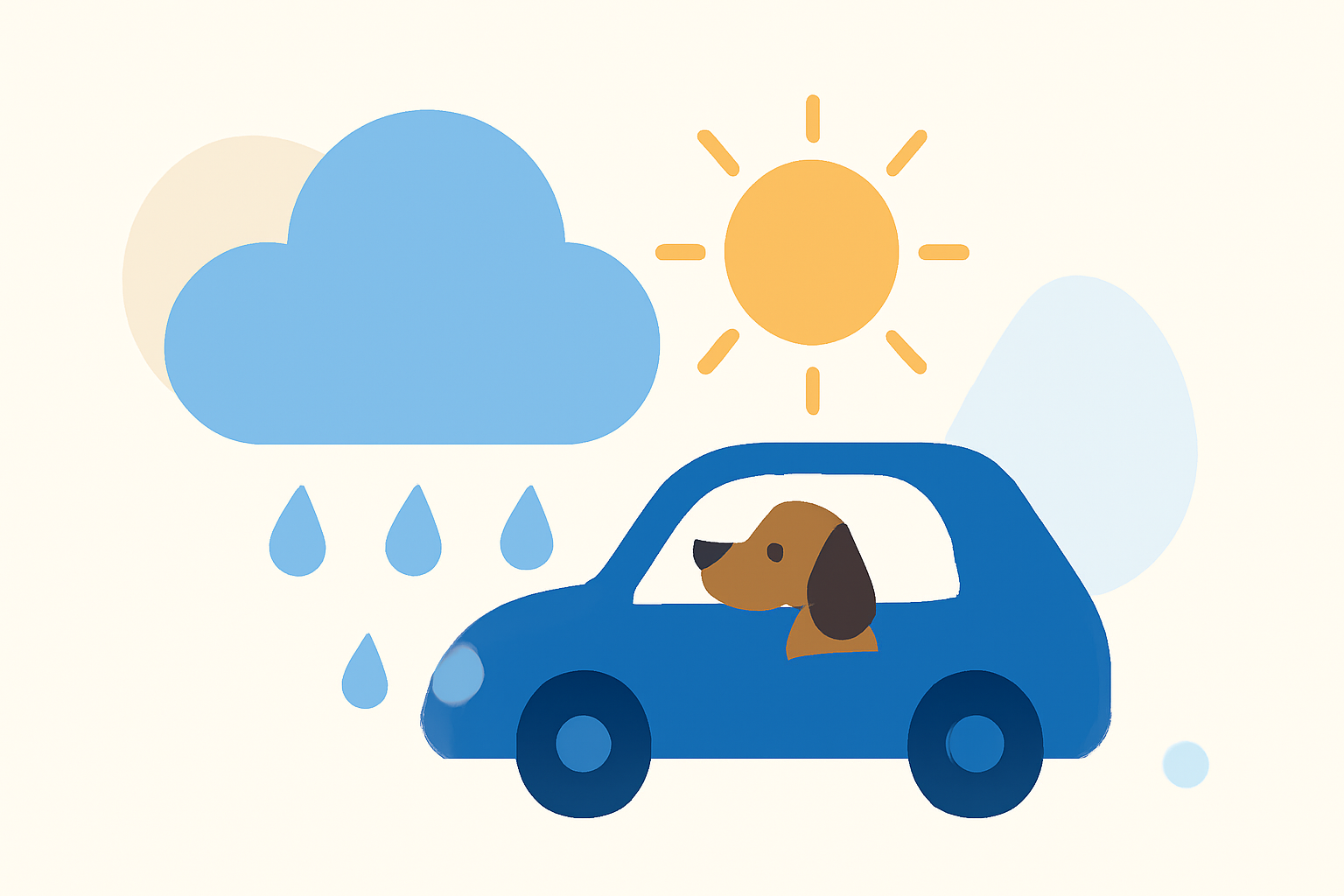 Essential Weather Considerations for Road Trips with Pets