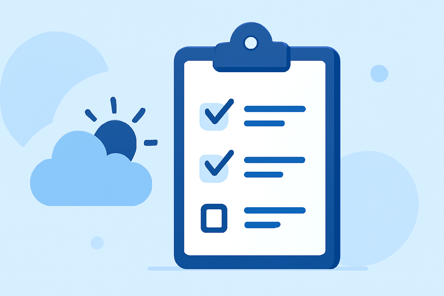 Morning vs. Evening Airport Weather: A Comprehensive Checklist