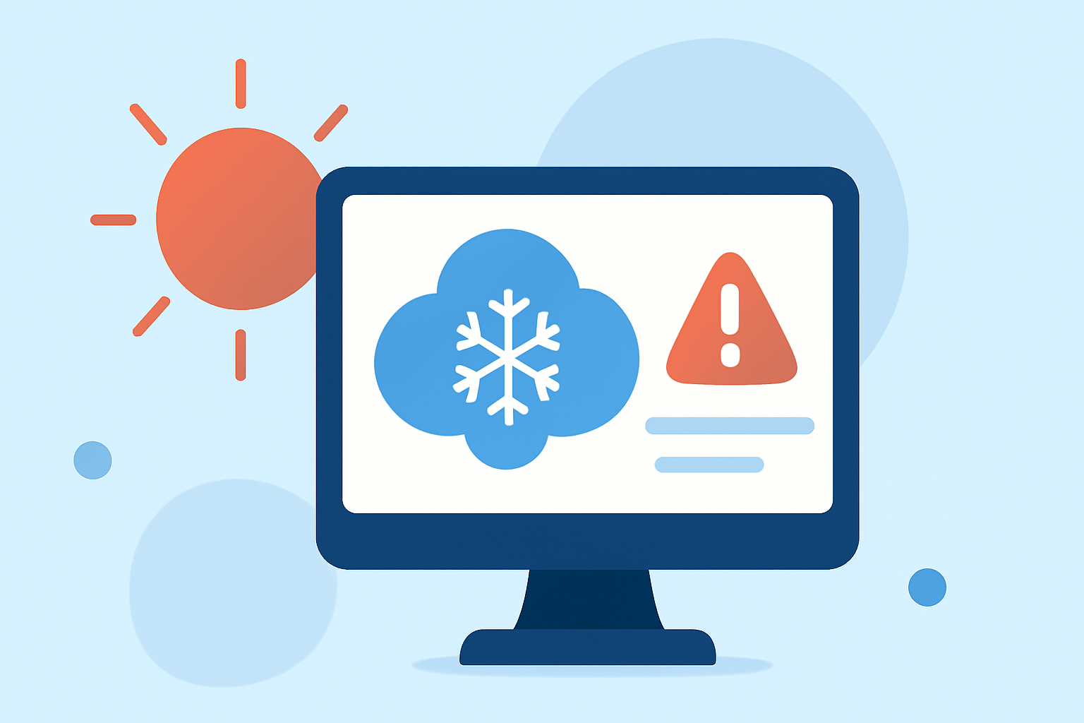 Blizzard Alerts Step by Step During Heat Waves