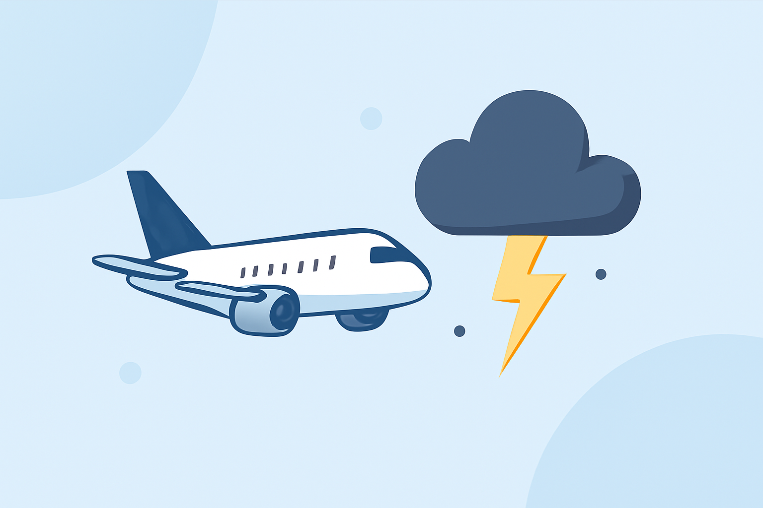 Planning Your Flight Around an Approaching Storm: A Guide for Cautious Flyers