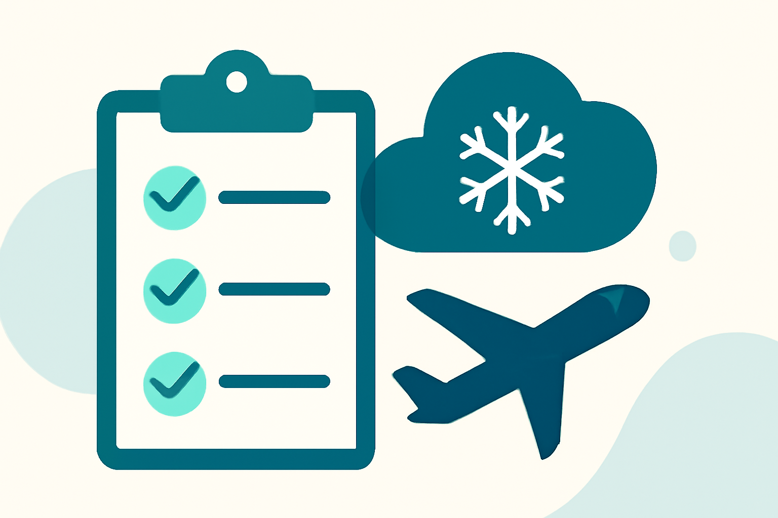 Blizzard and Travel Disruption Checklist for Road and Air Trips