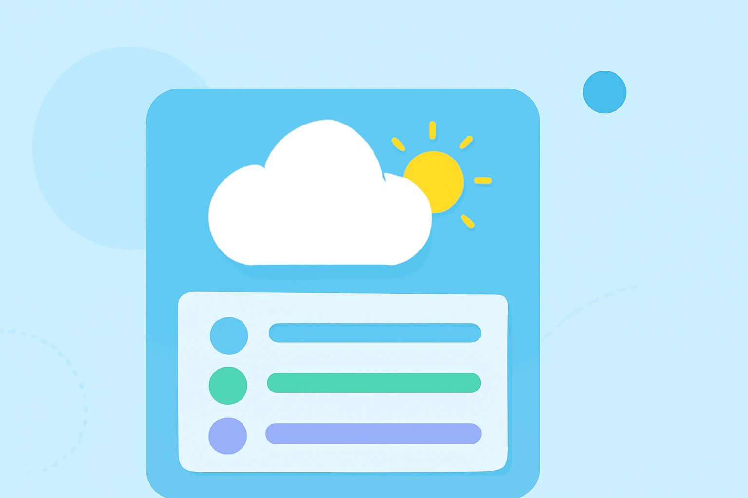 Weather Widget Color Themes for Beginners