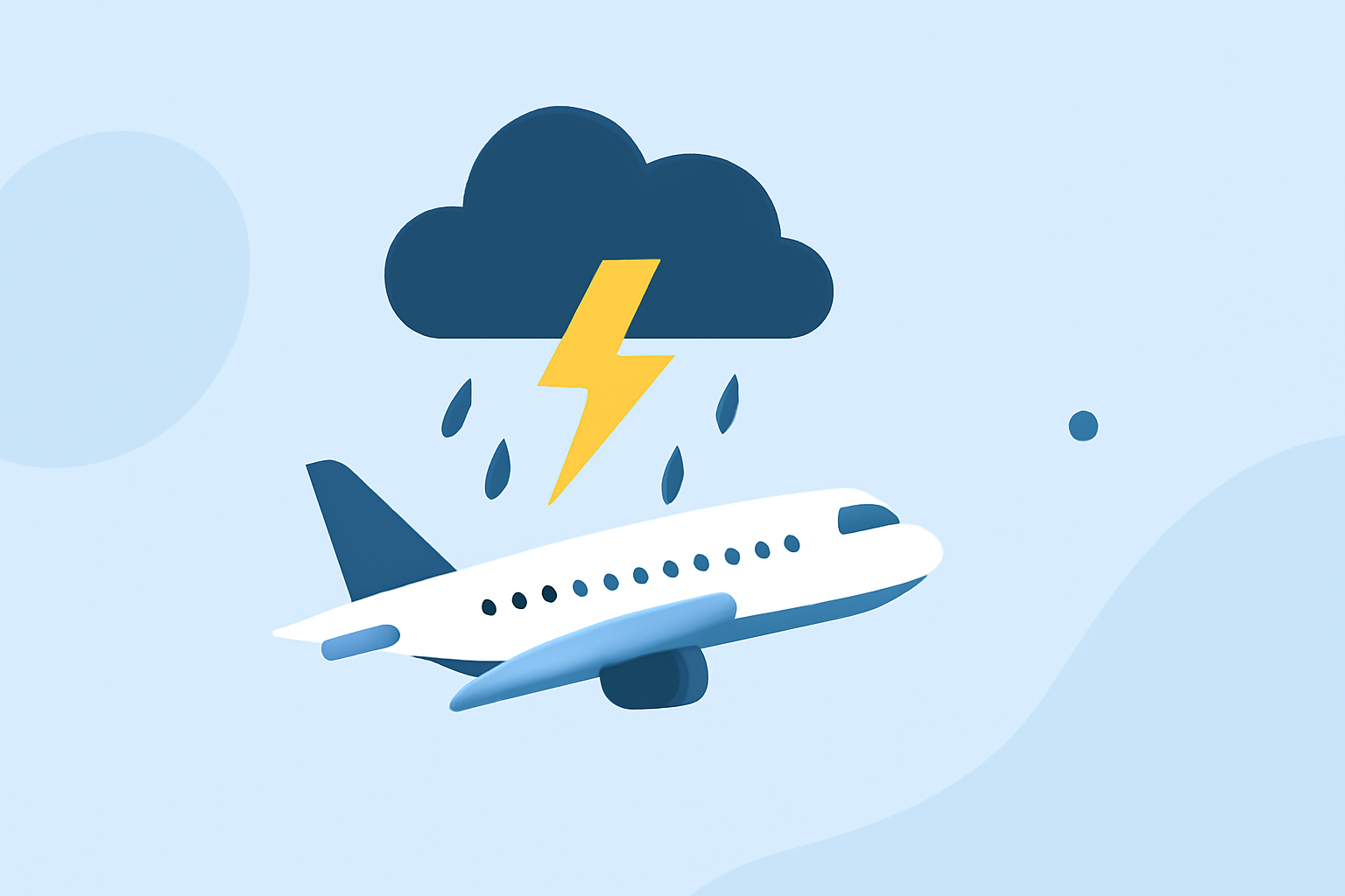 Understanding Flight Delays Due to Thunderstorms: A Simple Guide