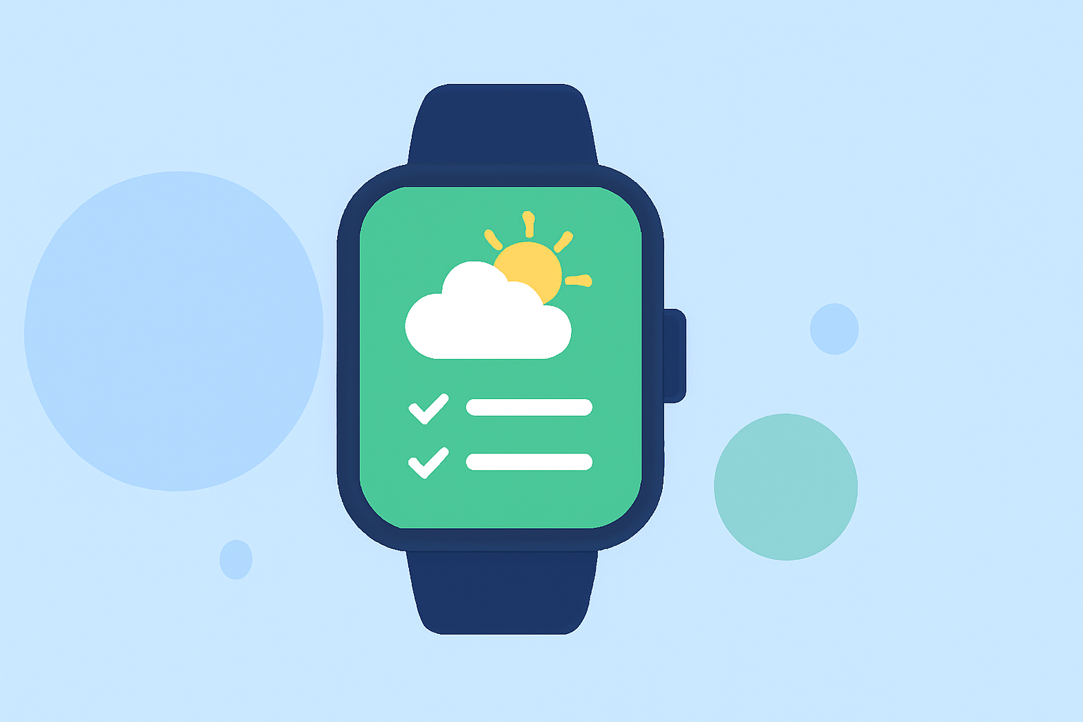 Weather for Lawn Care: Checklist for Wear OS Users