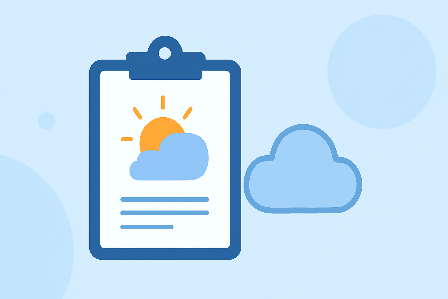 Crafting a Morning Weather Check Cheat Sheet from Scratch