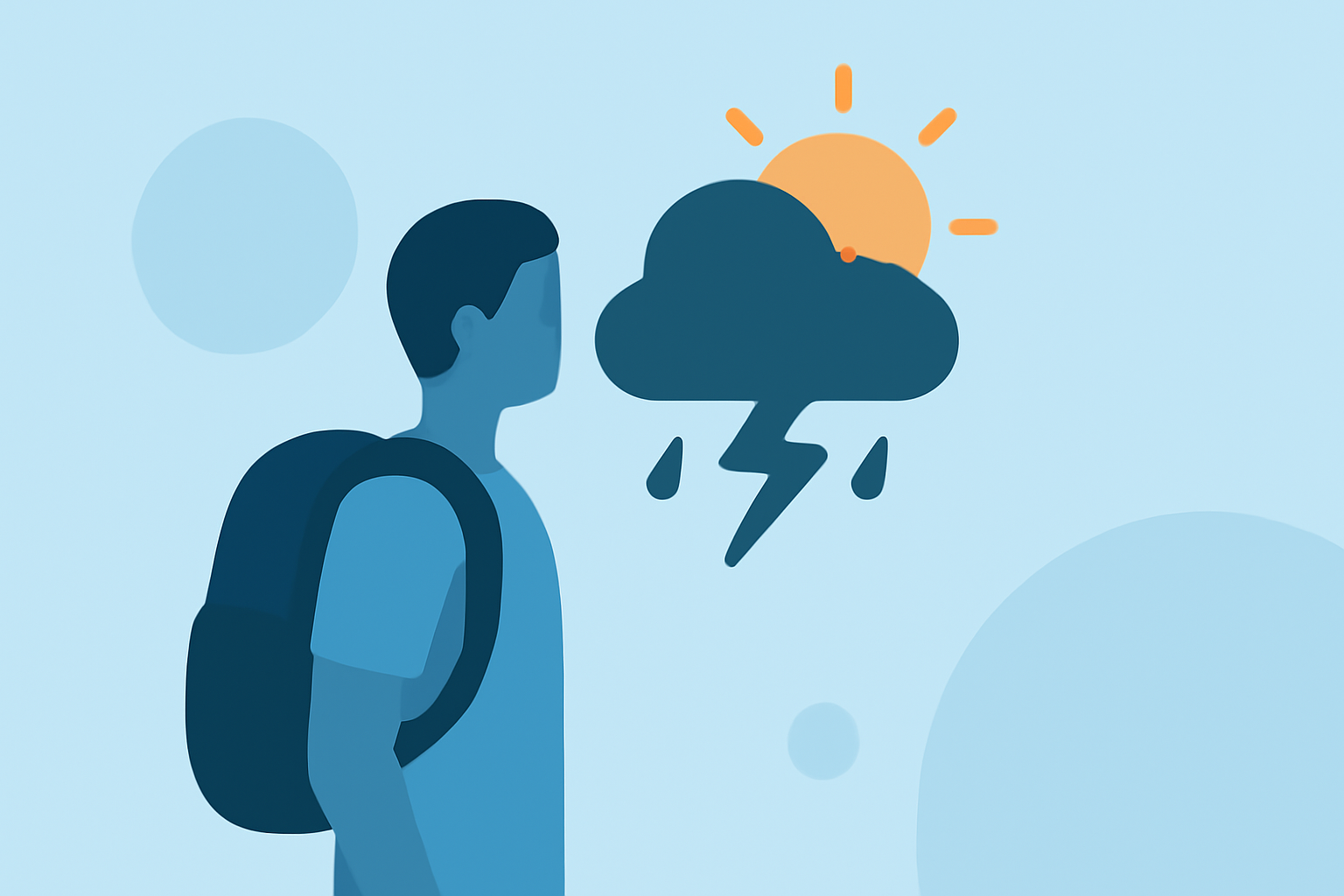 How to Avoid Afternoon Storms During Your Travels