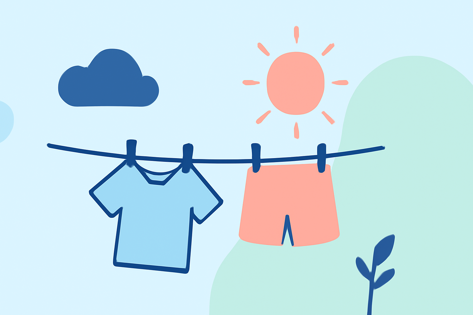 Optimal Weather Conditions for Drying Clothes Outdoors