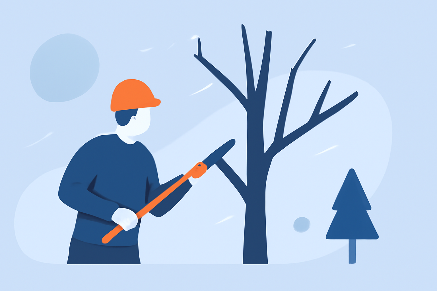 Tree Trimming Guide During Winter Storms: Essential Safety Measures