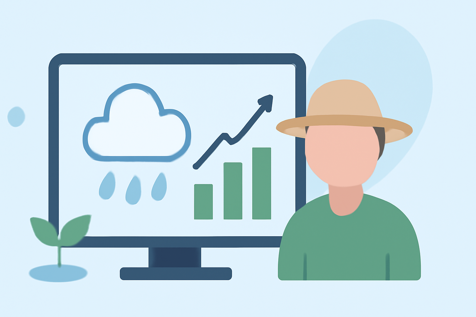 Understanding Weather Forecast Confidence Intervals for Gardeners