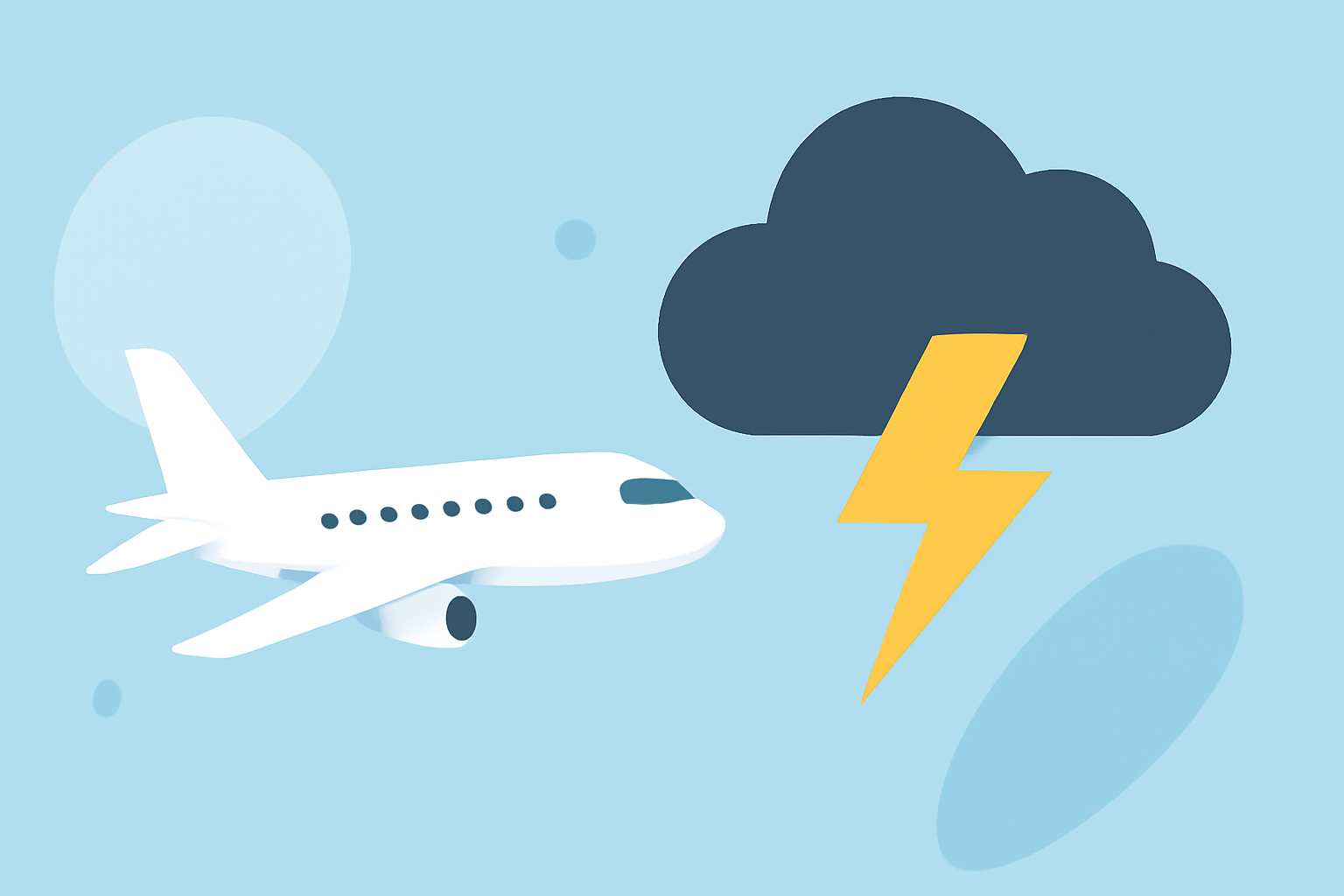 Understanding and Avoiding Turbulence Near Thunderstorms