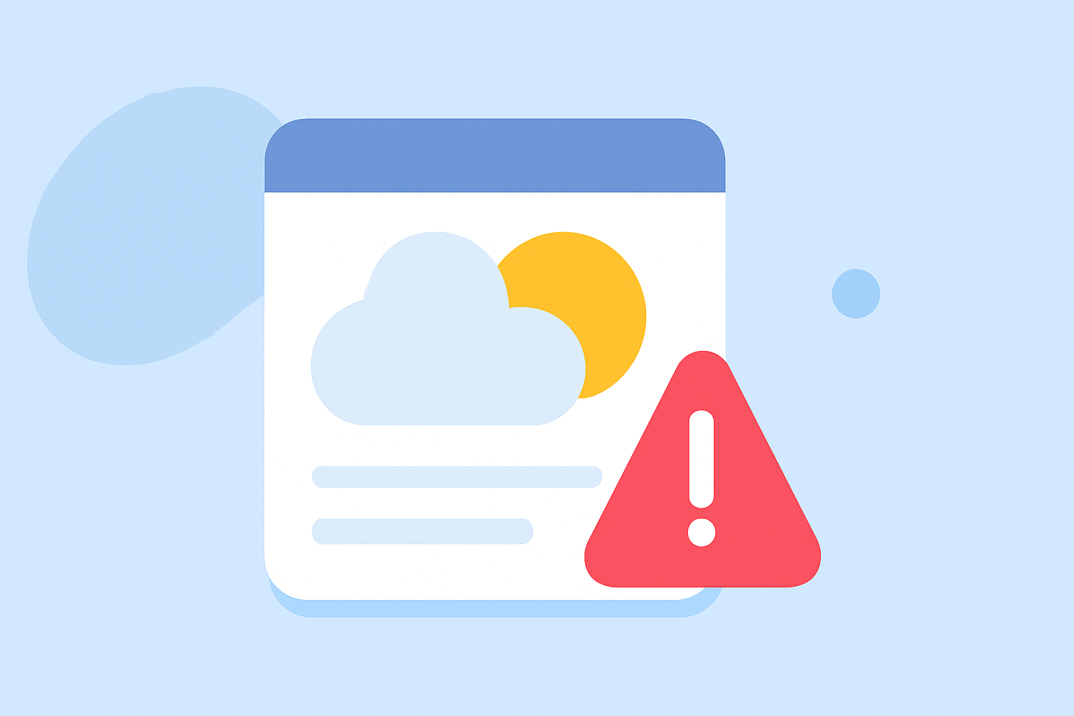 Weather Widget Location Mistakes to Avoid from Scratch