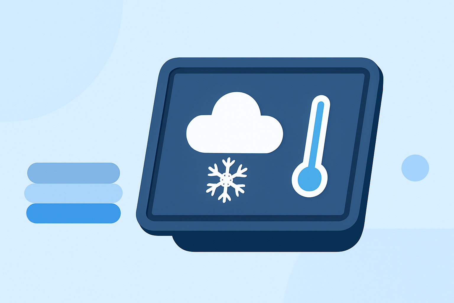 Best Layers for Cold Forecasts on Smart Displays