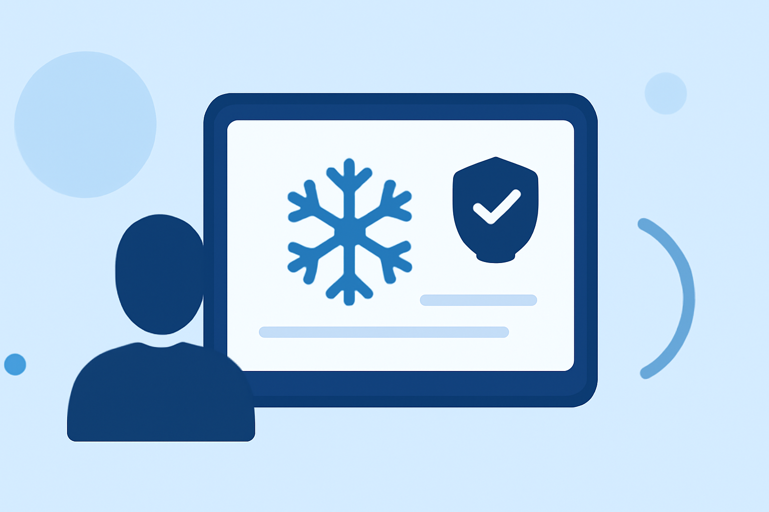 Easy Frostbite Prevention on a Smart Display