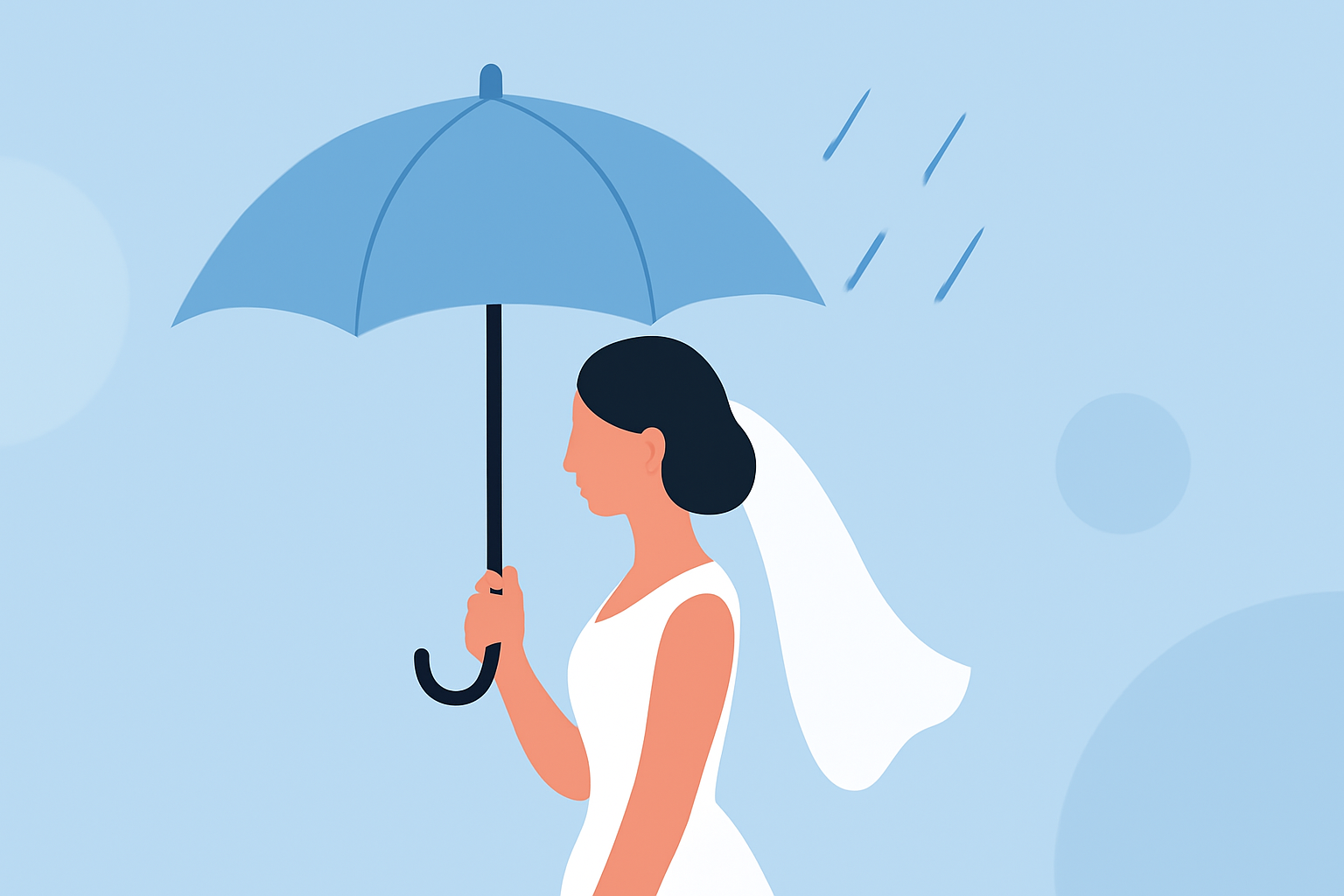 Planning for Common Weather Scenarios at Outdoor Weddings