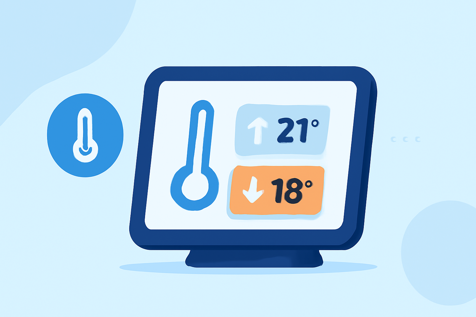 How to Record High and Low Temperatures on Your Smart Display