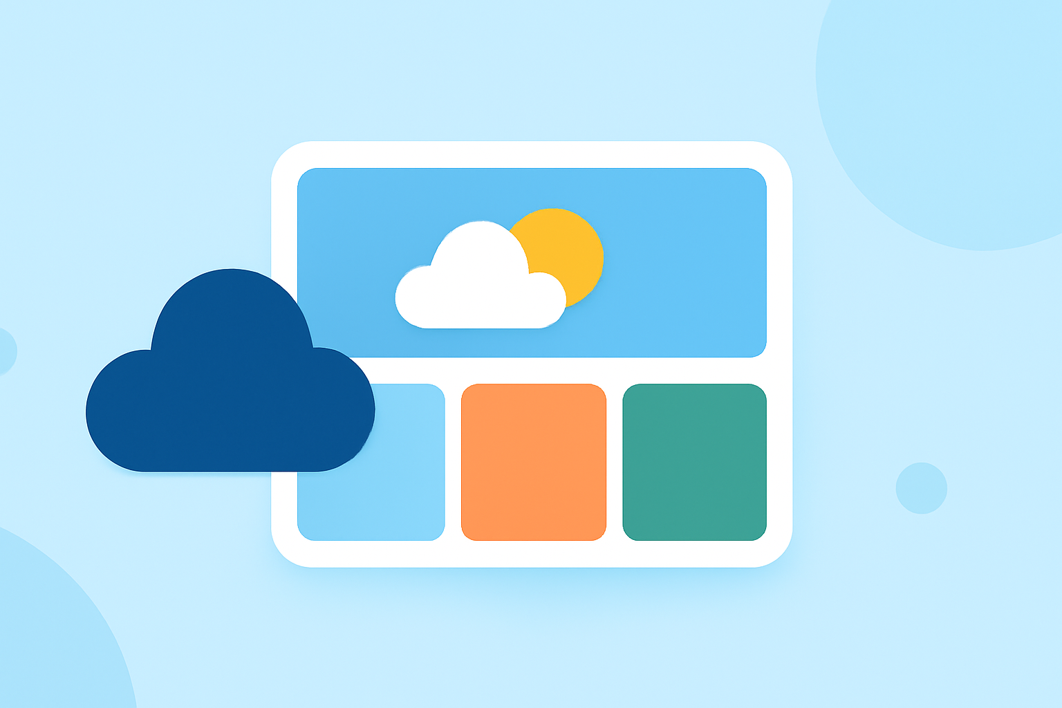 Designing Weather Widget Color Themes from Scratch