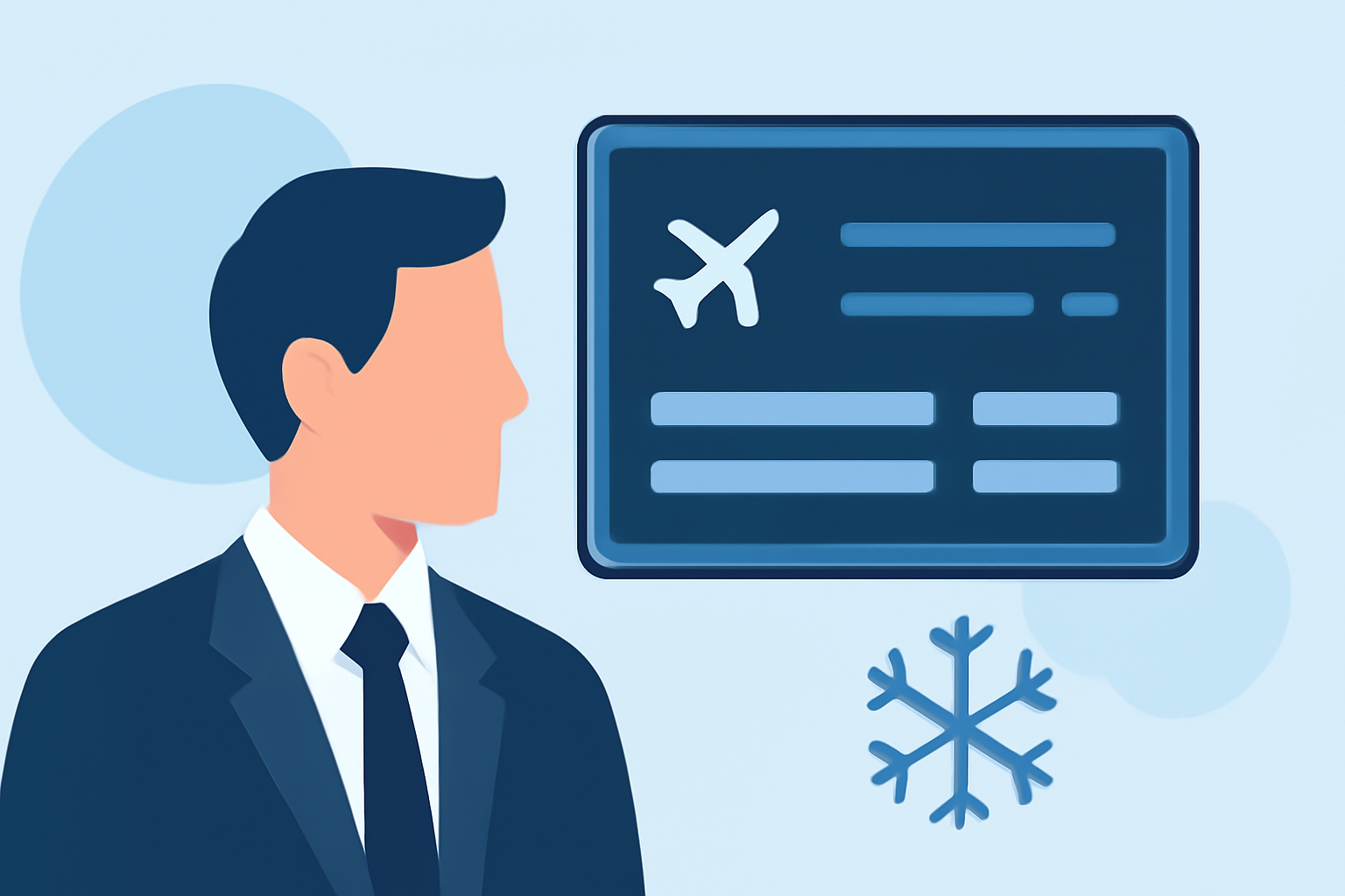 Navigating Snow Disruptions at Your Departure Airport: A Step-by-Step Guide
