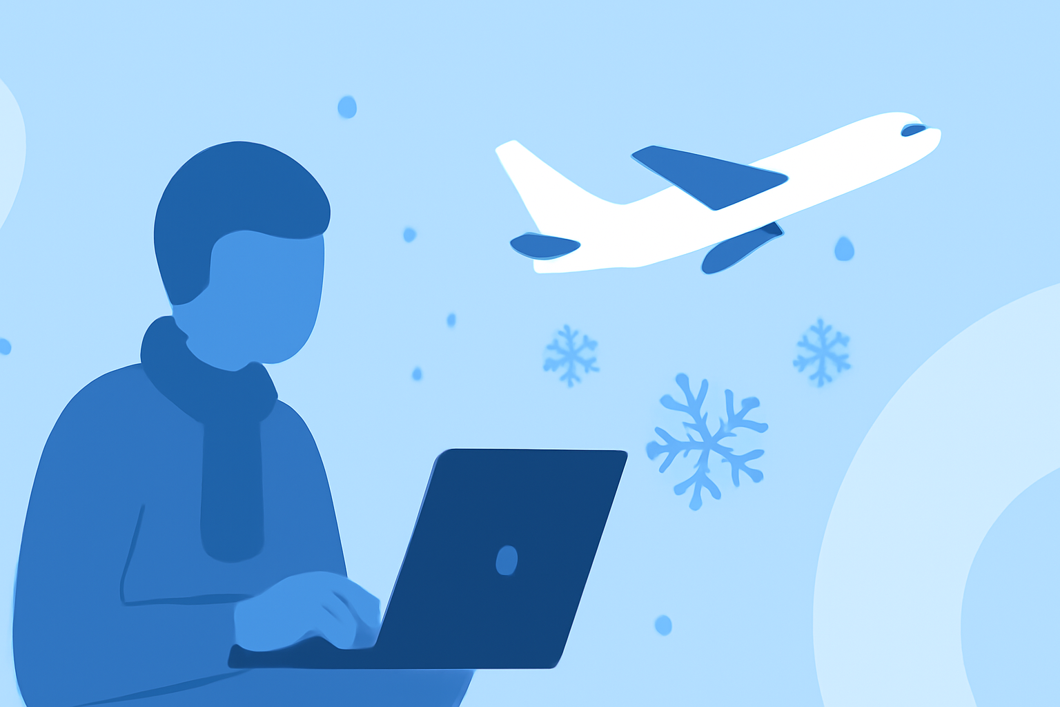Navigating Quick Snow at Your Arrival Airport for Connecting Flights