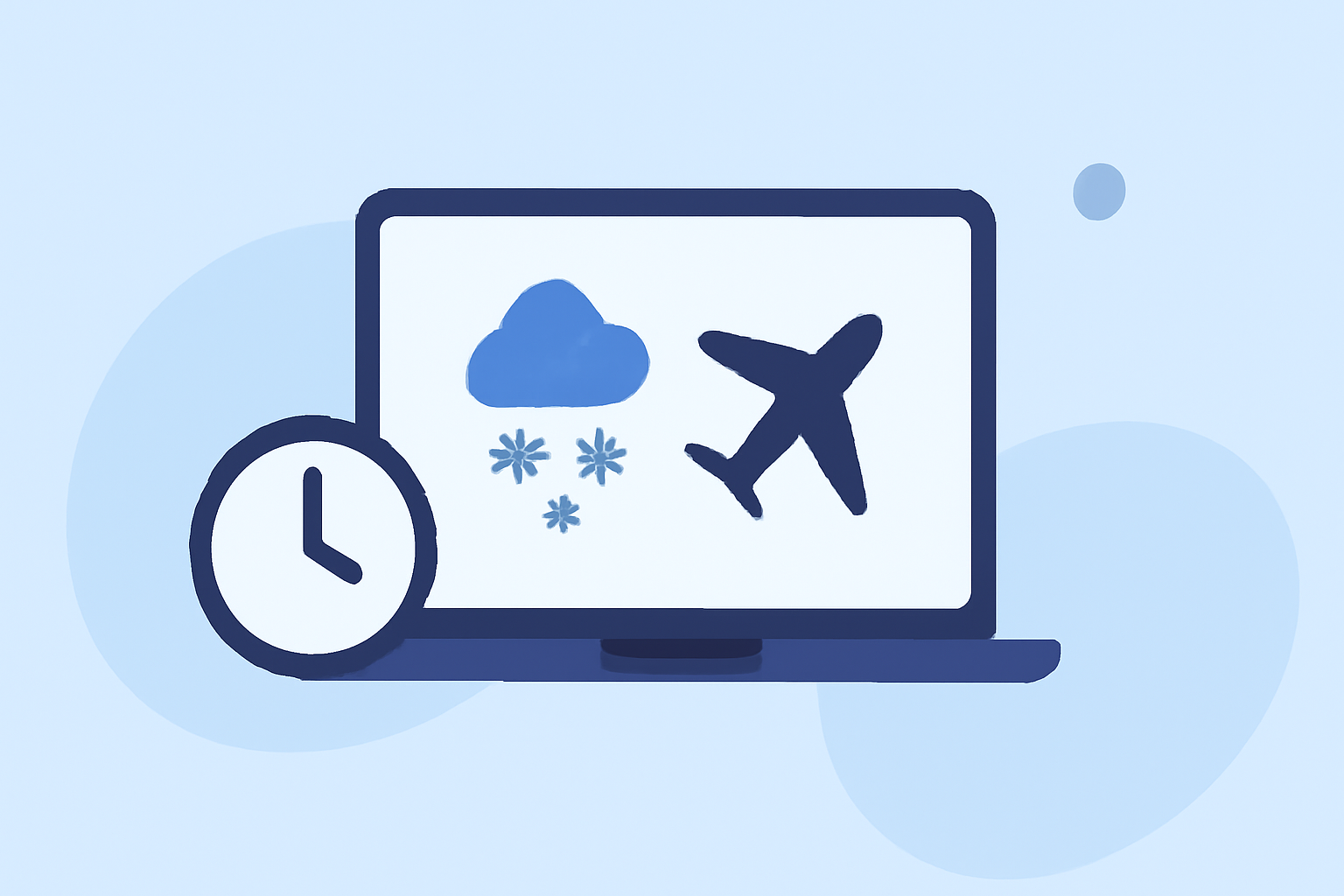 How to Stay Informed About Snow-Related Flight Delays Before Your Trip