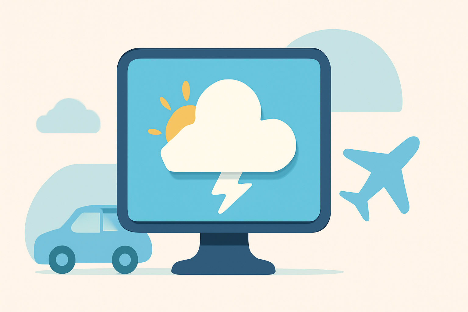 Getting Started with Weather for Your Road and Air Trip