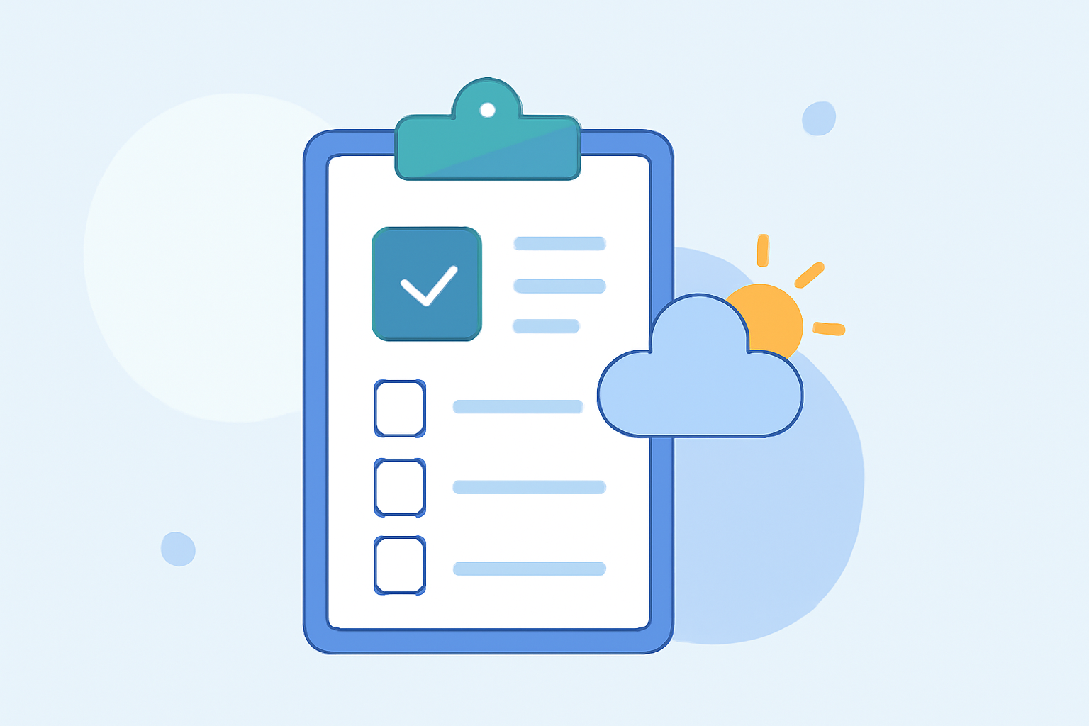 Creating an Outdoor Yoga Weather Checklist