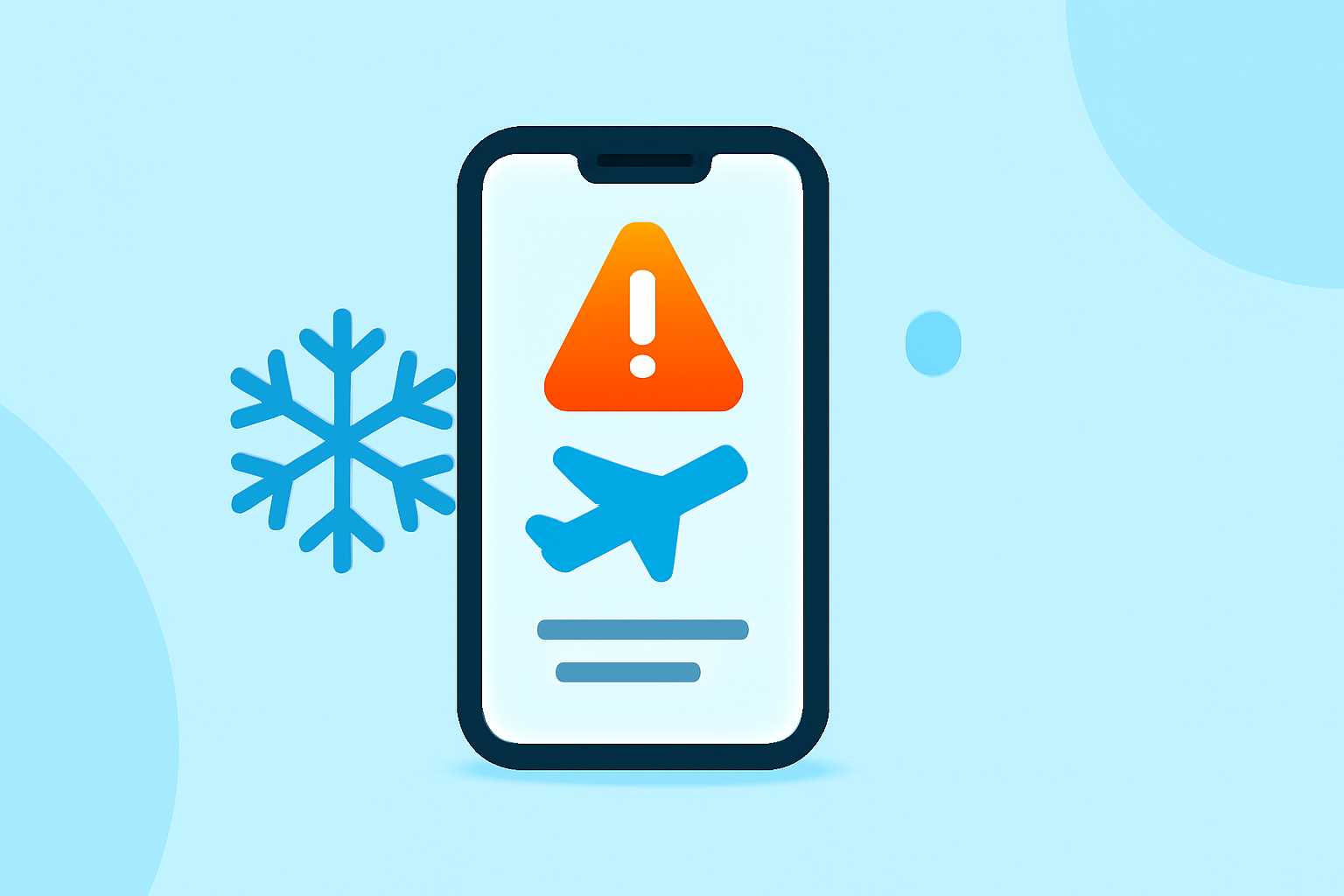 How to Monitor Snow-Related Flight Delays on Your iPhone