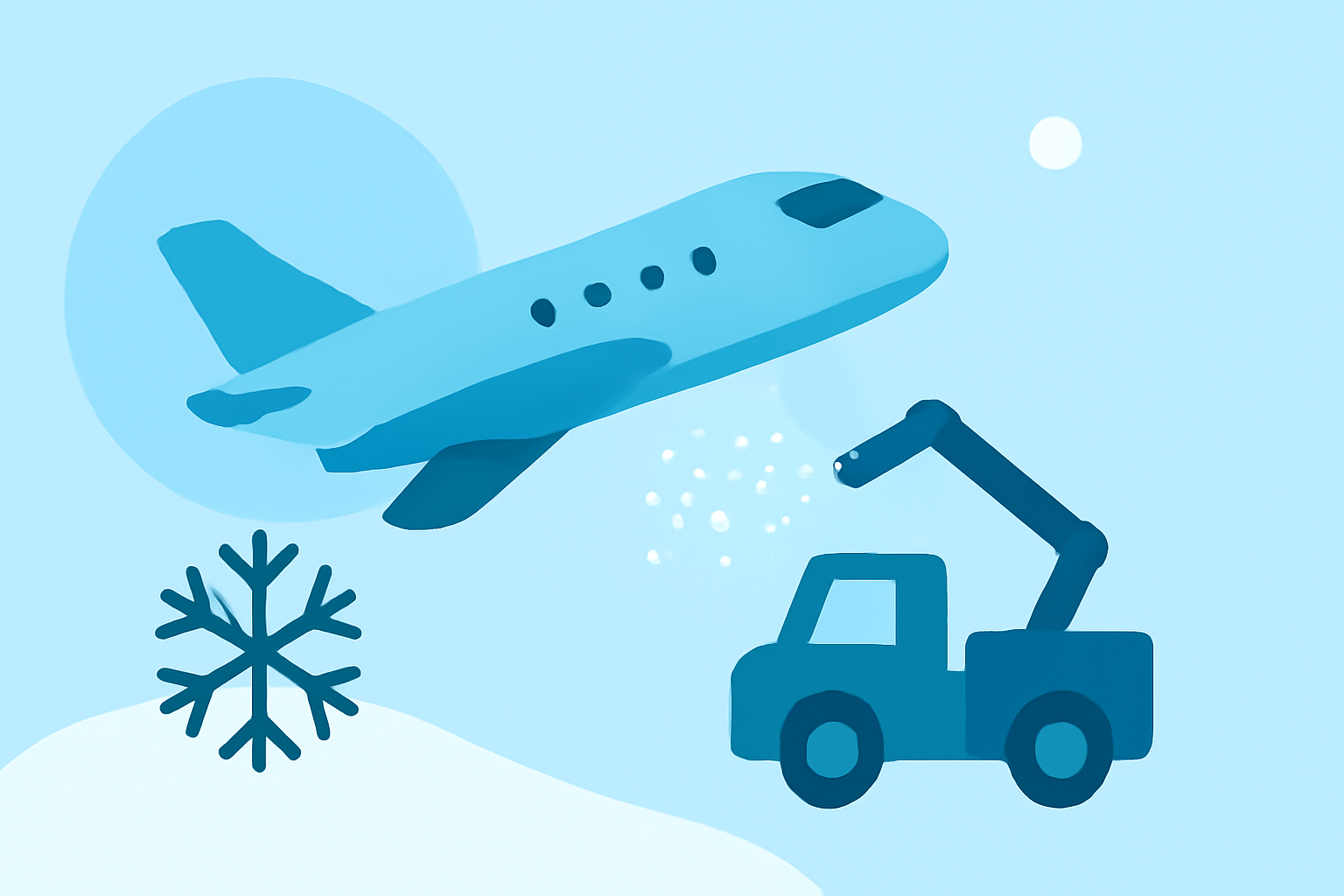 Winter Travel: Snow and De-Icing Basics for Cautious Flyers
